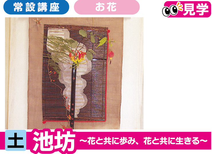 池坊 ～花と共に歩み、花と共に生きる～